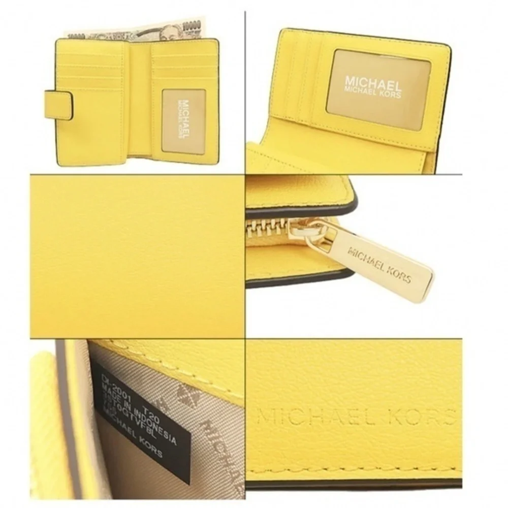 Michael Kors Jet Set Travel Bifold Zip Wallet